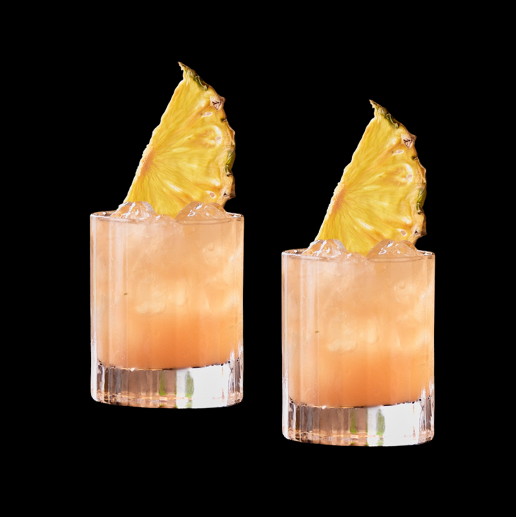 2x Old Fashioned Glasses